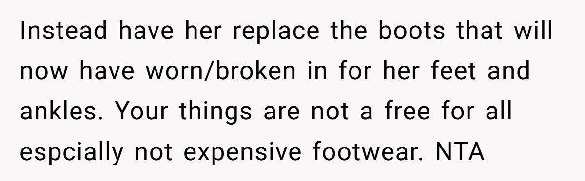 Woman Takes Back Her Own Shoes, Now Her Sister-In-Law Calls Her A Thief
