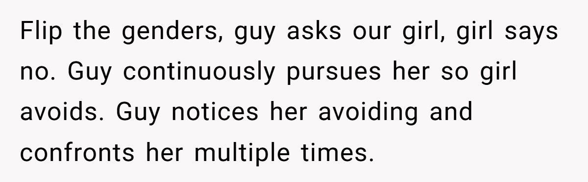 Guy Says He’s Not Interested, Woman At The Gym Keeps Showing Up In His Workout Routine