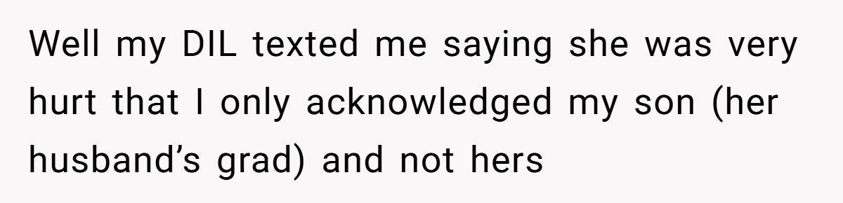 Mom Gifts Her Son At Graduation But Refuses To Gift His Wife Who Also Graduated