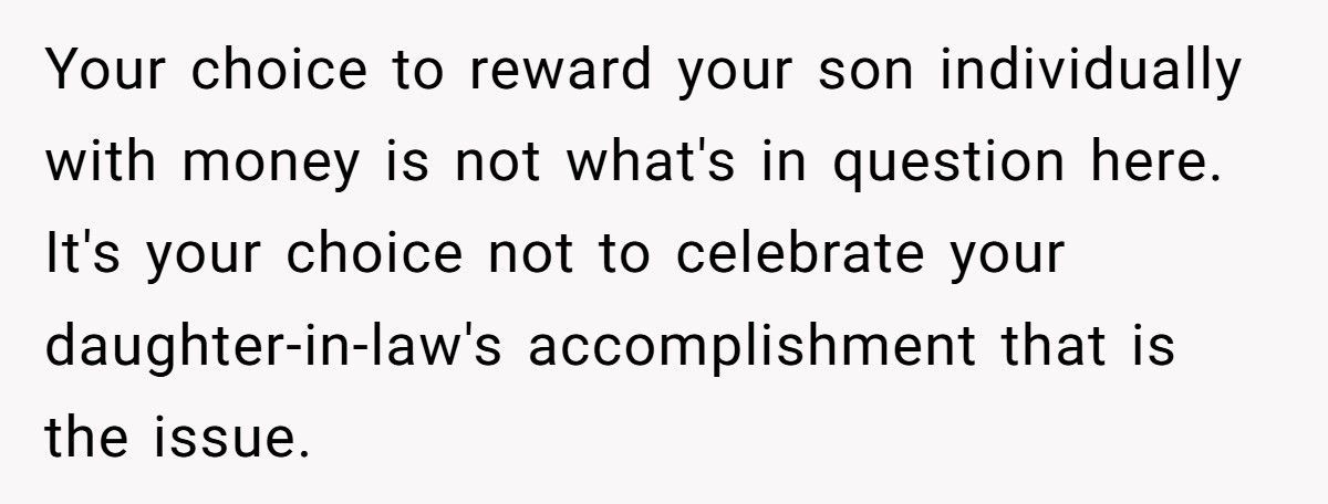 Mom Gifts Her Son At Graduation But Refuses To Gift His Wife Who Also Graduated