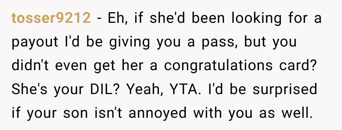 Mom Gifts Her Son At Graduation But Refuses To Gift His Wife Who Also Graduated