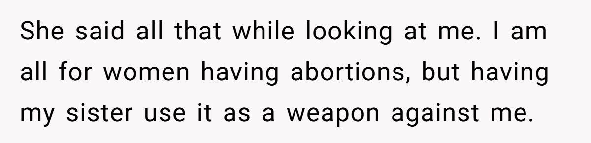 Sister Announces A Pregnancy Right After Her Sibling’s Miscarriage, Then Calls Her ‘Jealous’ For Leaving