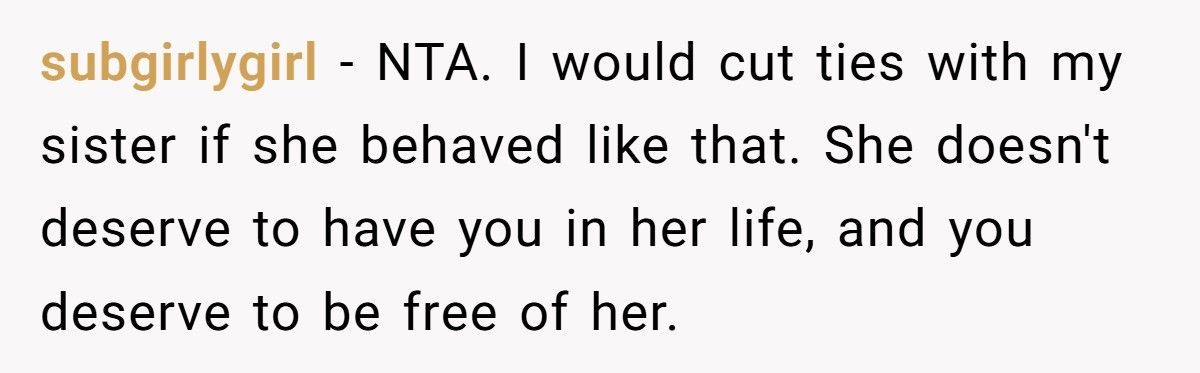 Sister Announces A Pregnancy Right After Her Sibling’s Miscarriage, Then Calls Her ‘Jealous’ For Leaving