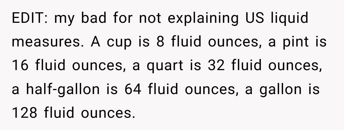 Ice Cream Shop Refuses To Sell A Gallon, Customer Outsmarts Them With Basic Math