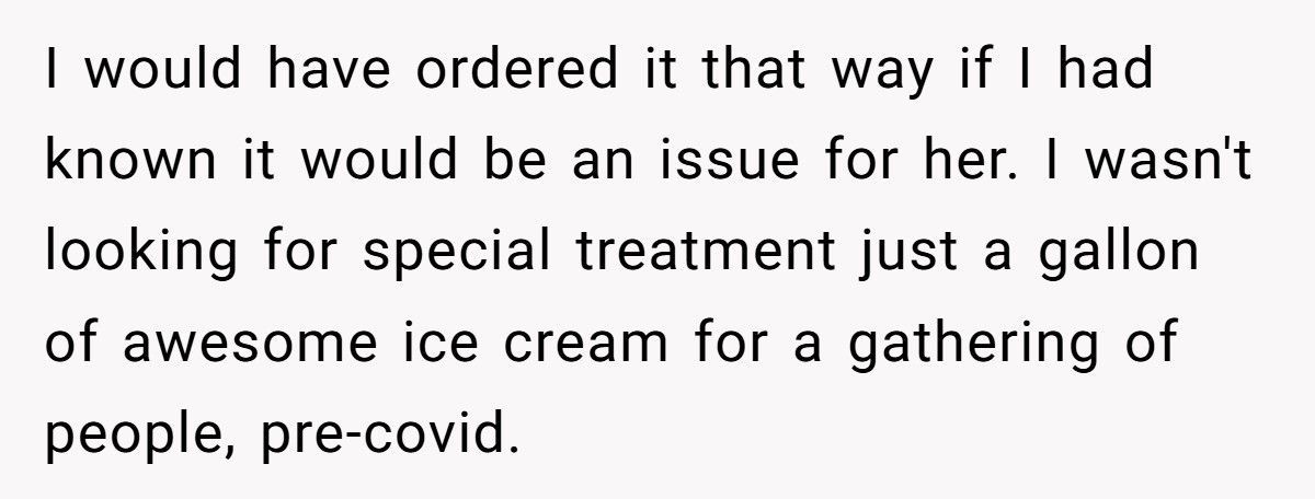 Ice Cream Shop Refuses To Sell A Gallon, Customer Outsmarts Them With Basic Math