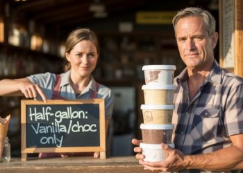 Ice Cream Shop Refuses To Sell A Gallon, Customer Outsmarts Them With Basic Math