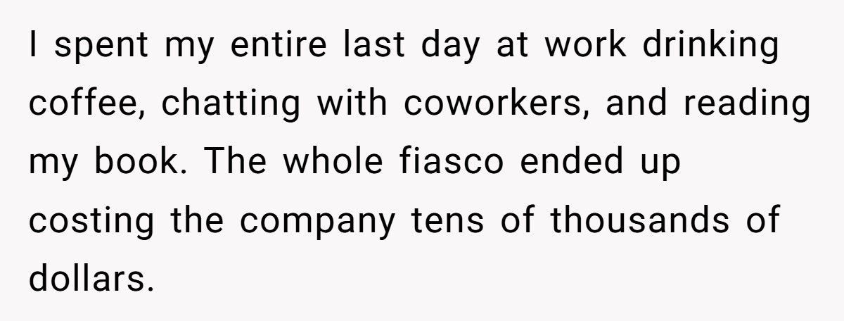 Company Replaces Skilled Worker With Two Lazy Employees, Instantly Regrets It