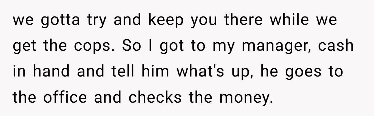 Customer Tried Paying With Fake Cash, Got Arrested Right After Telling The Cashier How To Do His Job