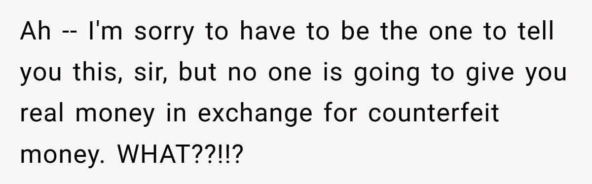 Customer Tried Paying With Fake Cash, Got Arrested Right After Telling The Cashier How To Do His Job