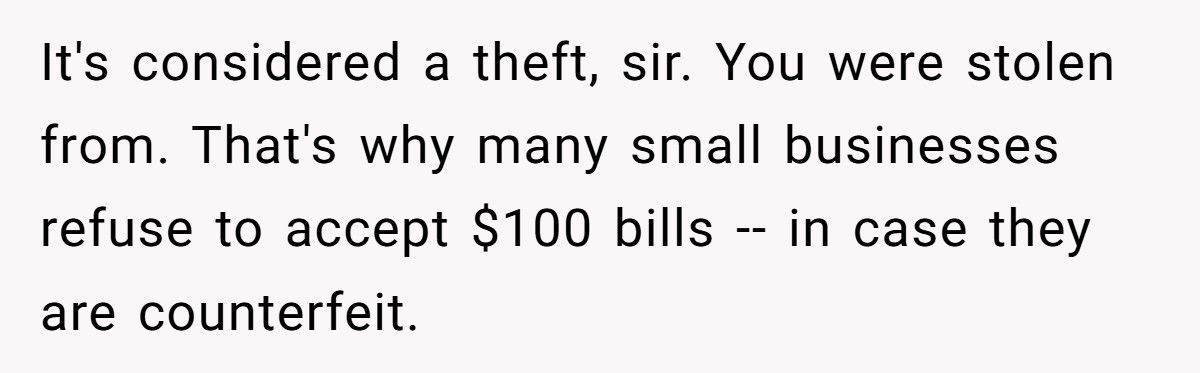 Customer Tried Paying With Fake Cash, Got Arrested Right After Telling The Cashier How To Do His Job