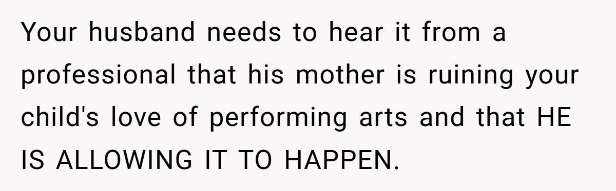 Woman Bans MIL From Her Daughter’s Performances After She Insults Her Daughter’s Piano Playing