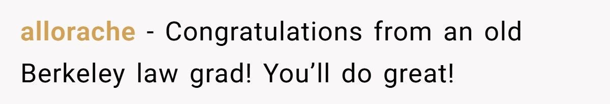 Man Tells His Girlfriend She’ll Never Make It In Law, Now She’s Headed To Berkeley Just To Prove Him Wrong