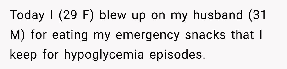 Pregnant Mom Explodes After Husband Keeps Eating Her Medical Snacks Pregnant Mom Explodes After Husband Keeps Eating Her Medical Snacks