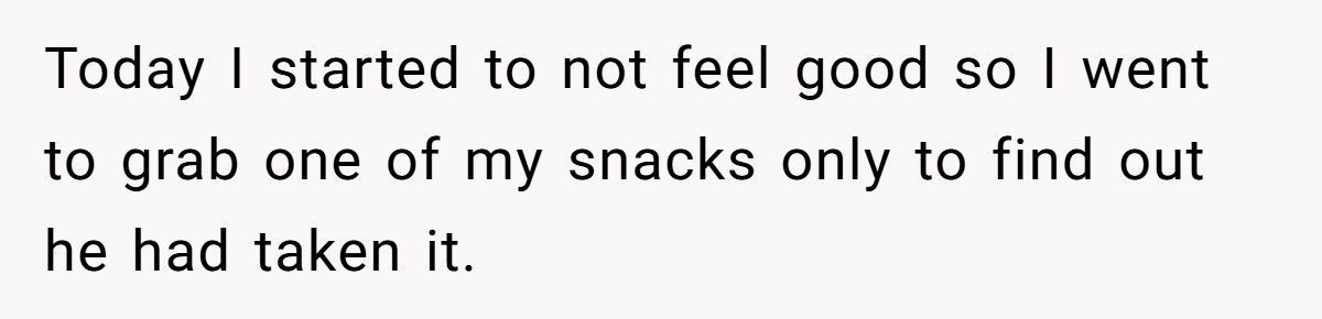 Pregnant Mom Explodes After Husband Keeps Eating Her Medical Snacks Pregnant Mom Explodes After Husband Keeps Eating Her Medical Snacks