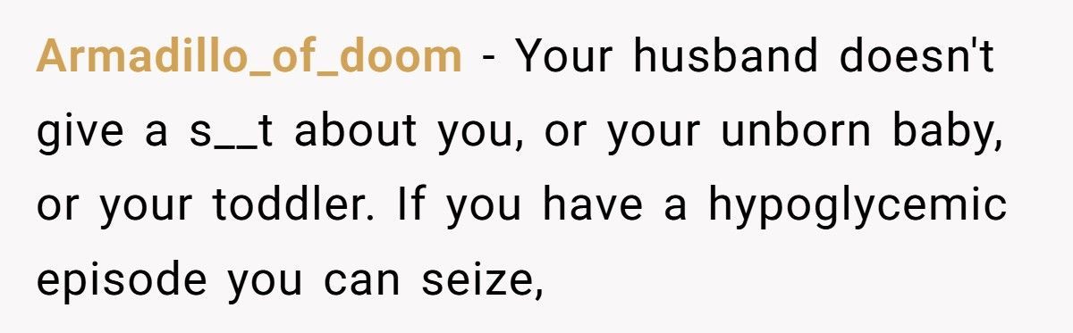 Pregnant Mom Explodes After Husband Keeps Eating Her Medical Snacks Pregnant Mom Explodes After Husband Keeps Eating Her Medical Snacks