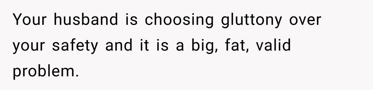 Pregnant Mom Explodes After Husband Keeps Eating Her Medical Snacks Pregnant Mom Explodes After Husband Keeps Eating Her Medical Snacks