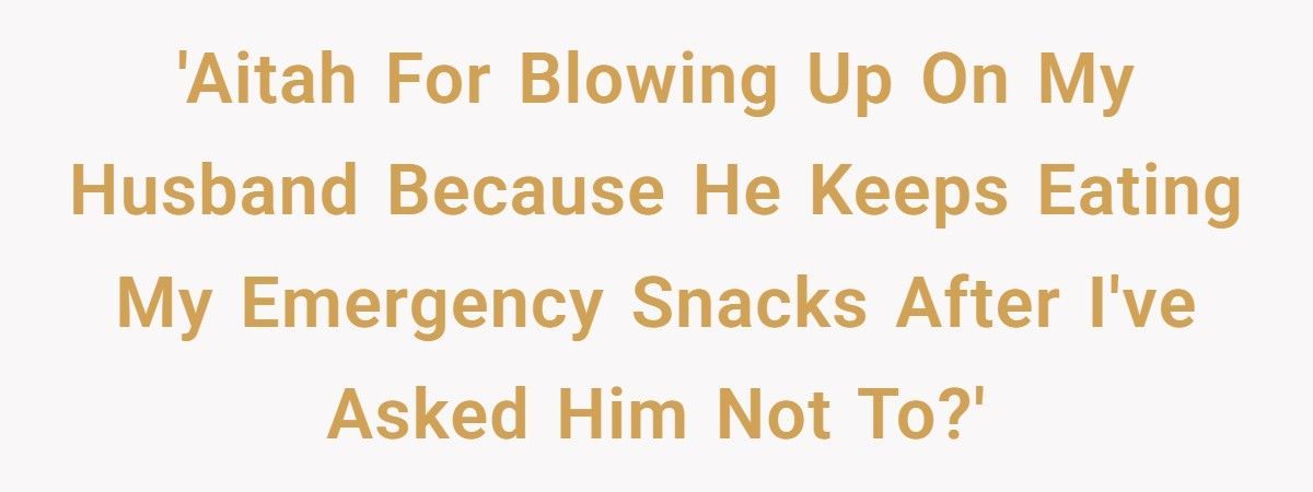 Pregnant Mom Explodes After Husband Keeps Eating Her Medical Snacks Pregnant Mom Explodes After Husband Keeps Eating Her Medical Snacks