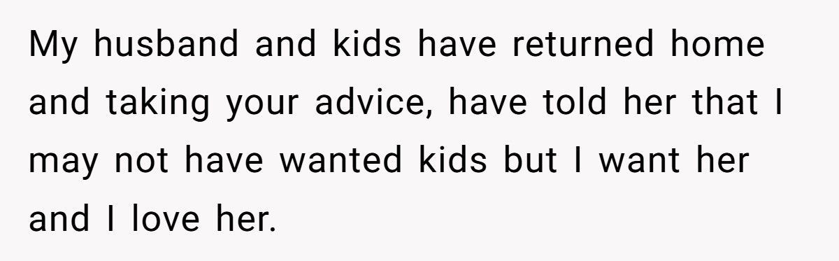 Woman Told Her Daughter She Never Wanted Her, Husband Takes The Kids And Leaves
