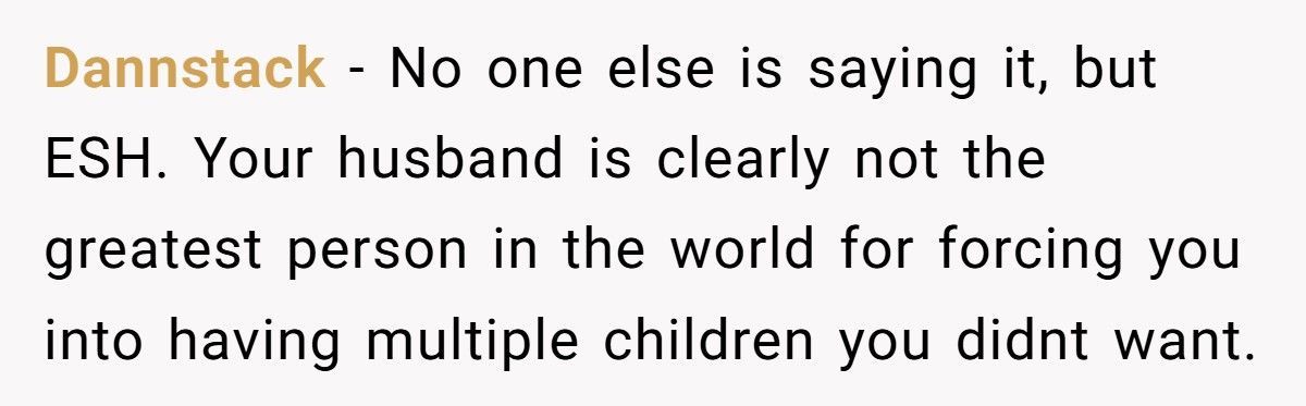 Woman Told Her Daughter She Never Wanted Her, Husband Takes The Kids And Leaves