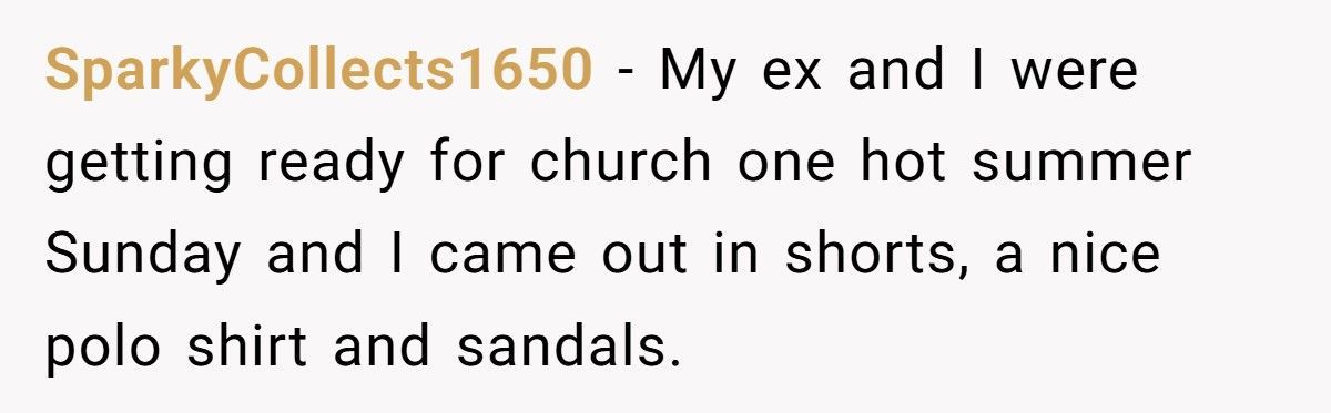 Church Elder Tells Woman To Dress More ‘Holy’, So She Did Literally And No One Ever Complained Again