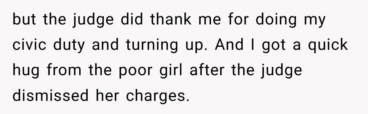 Cop Tries To Ruin Injured Woman’s Life After Crash, Stranger Shows Up In Court And Turns The Tables