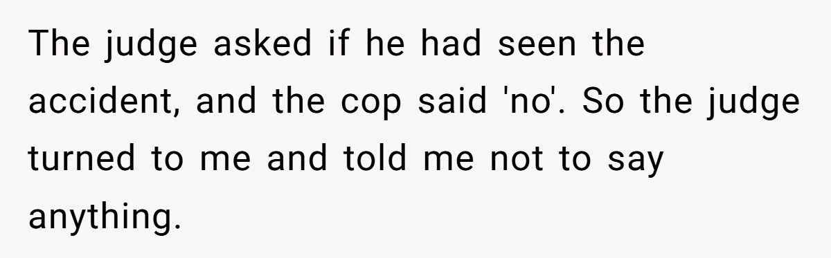 Cop Tries To Ruin Injured Woman’s Life After Crash, Stranger Shows Up In Court And Turns The Tables