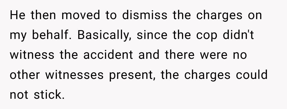 Cop Tries To Ruin Injured Woman’s Life After Crash, Stranger Shows Up In Court And Turns The Tables