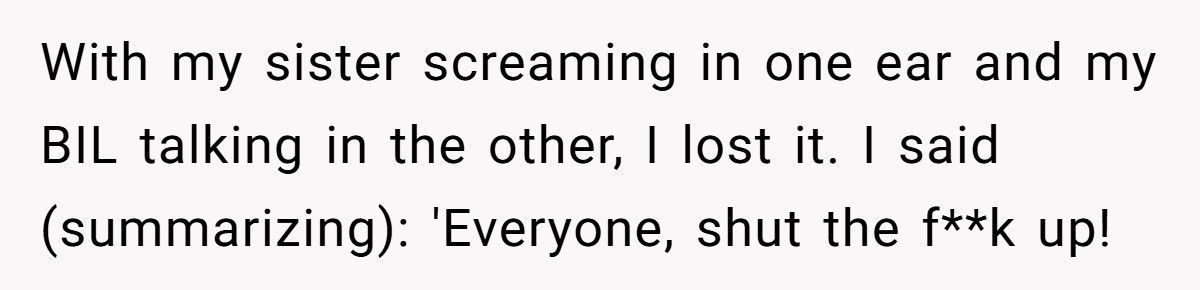 Woman Buys $100 Chair For Her Sister, Sister Accuses Her Of Calling Her Fat