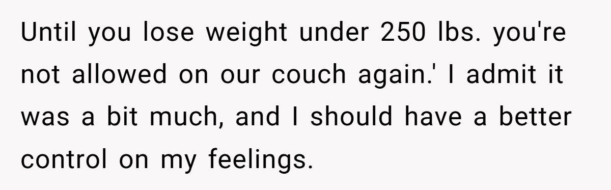 Woman Buys $100 Chair For Her Sister, Sister Accuses Her Of Calling Her Fat