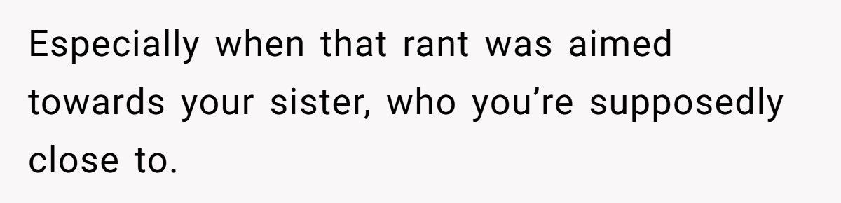 Woman Buys $100 Chair For Her Sister, Sister Accuses Her Of Calling Her Fat