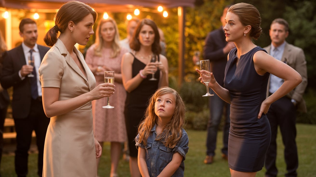 Kid Corrects Stepmom At A Party After She Lies About Her Kids, Instantly Wrecks Her Reputation