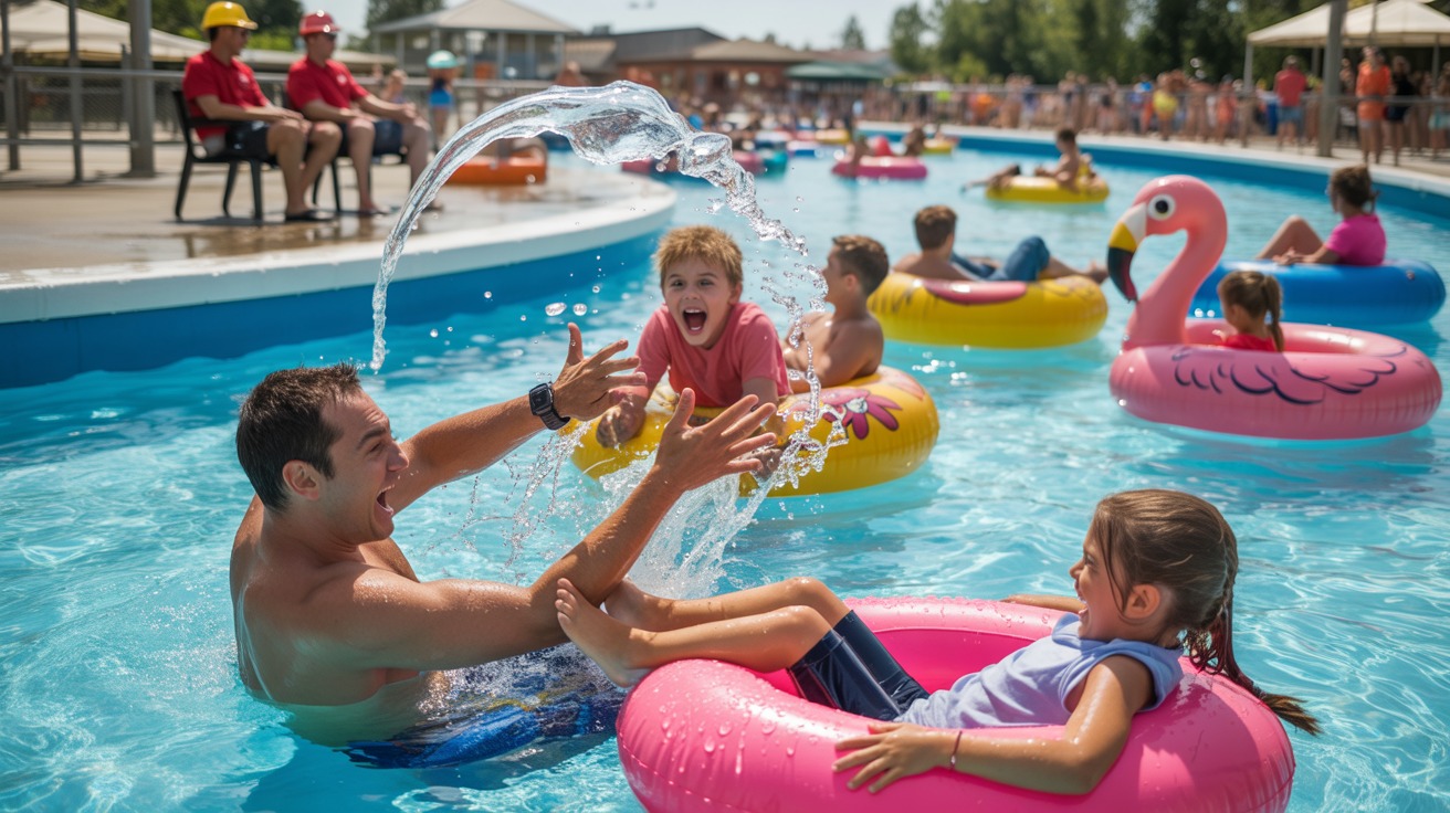 Dad Turns Into Blastoise After Watching A Bully Spit On A Little Girl At The Water Park
