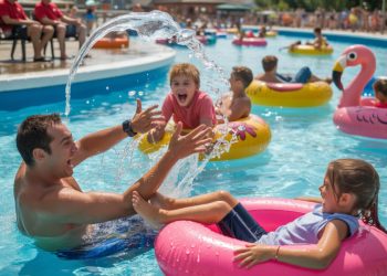 Dad Turns Into Blastoise After Watching A Bully Spit On A Little Girl At The Water Park