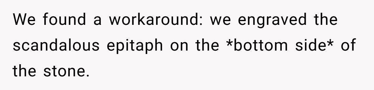 Cemetery Bans Swear Words On Tombstones, Designer Finds Genius Hidden Workaround