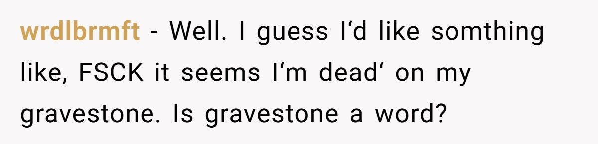 Cemetery Bans Swear Words On Tombstones, Designer Finds Genius Hidden Workaround