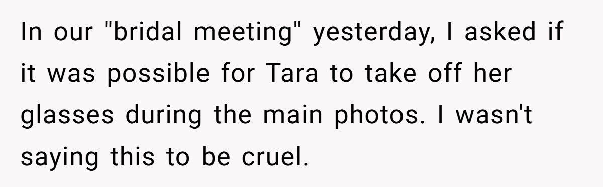 Bride Demands Bridesmaid Take Off Glasses So She ‘Doesn’t Ruin The Photos’, Internet Loses It