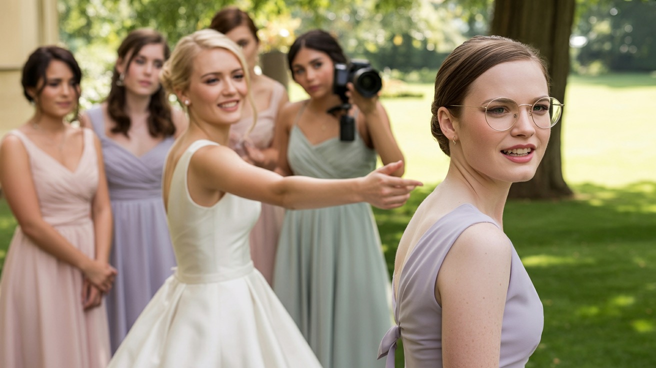 Bride Demands Bridesmaid Take Off Glasses So She ‘Doesn’t Ruin The Photos’, Internet Loses It