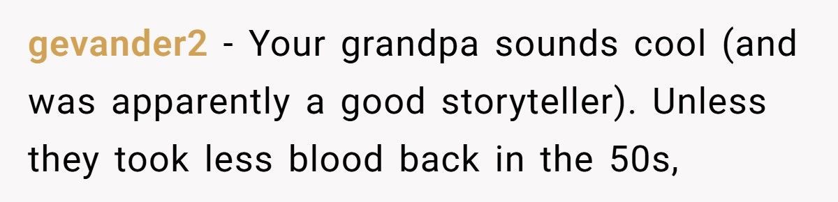 Grandpa Outsmarts The U.S. Military With A Typewriter, A Blood Bag, And A Smile