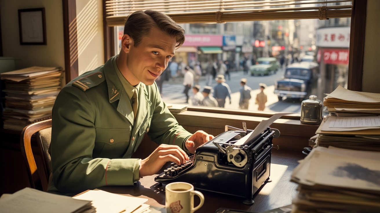 Grandpa Outsmarts The U.S. Military With A Typewriter, A Blood Bag, And A Smile