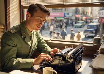 Grandpa Outsmarts The U.S. Military With A Typewriter, A Blood Bag, And A Smile Grandpa Outsmarts The U.S. Military With A Typewriter, A Blood Bag, And A Smile