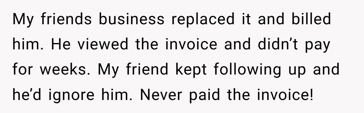 Shop Owner Refuses To Pay For His New Door, So The Installer Takes It Back At Midnight