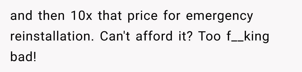Shop Owner Refuses To Pay For His New Door, So The Installer Takes It Back At Midnight
