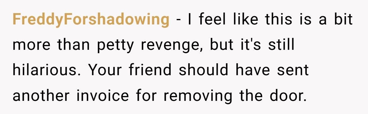 Shop Owner Refuses To Pay For His New Door, So The Installer Takes It Back At Midnight