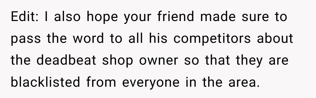 Shop Owner Refuses To Pay For His New Door, So The Installer Takes It Back At Midnight
