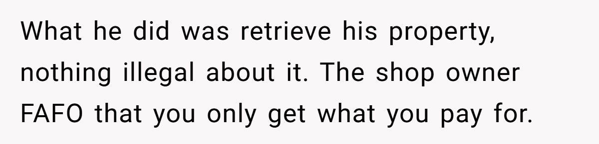 Shop Owner Refuses To Pay For His New Door, So The Installer Takes It Back At Midnight