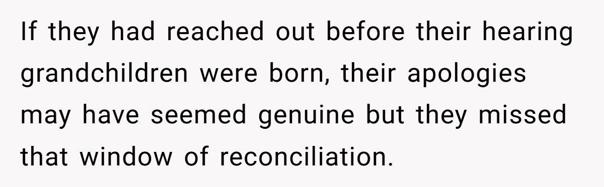 Man Refuses To Let His Parents Meet His Kids After They Rejected His Deaf Wife