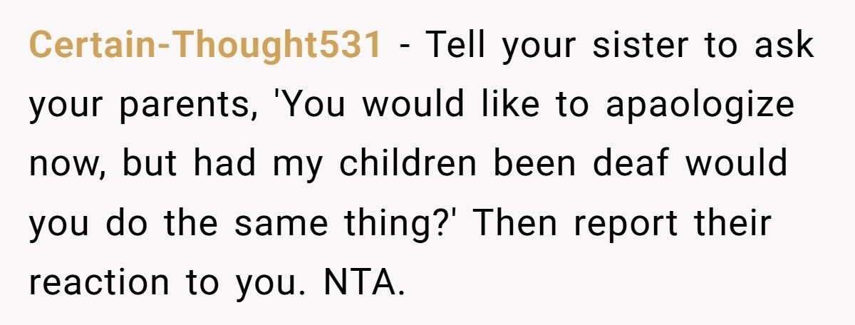 Man Refuses To Let His Parents Meet His Kids After They Rejected His Deaf Wife