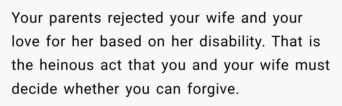Man Refuses To Let His Parents Meet His Kids After They Rejected His Deaf Wife