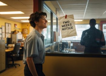 Manager Demands Two Weeks Notice In Writing, So Teen Literally Sticks It Where He Can See It