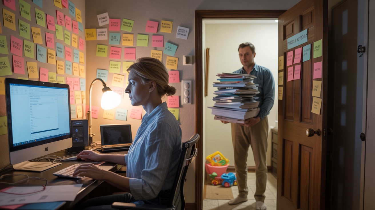 Wife Spends 6 Hours A Day In Her Office ‘Working’, Hasn’t Made A Cent Since She Started